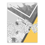 Abstrakte geometrische Textur Form Große Leinwand Kunst Posterdruck Wandbild Malerei Modernes nordisches Wohnzimmer Dekor - Avenila - Innenbeleuchtung, Design & mehr