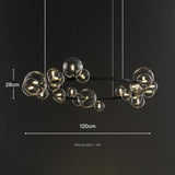 Avenila Living Room Hotel Luxury Circle Round Bubble Chandelier - Avenila - Interior Lighting, Design & More