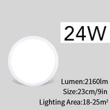 Avenila Living Room LED Ceiling Lamp Ultra-thin Cold White 18W 24W 36W 48W - Avenila - Interior Lighting, Design & More