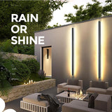 Avenila Modern Waterproof Outdoor Long Strip LED Aluminum Wall Lamp - Avenila - Interior Lighting, Design & More