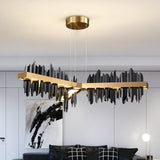 Copper Steel New Black Gold Luxury Chandelier - Avenila - Interior Lighting, Design & More