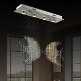 Anpassbarer, bündig eingelassener Luxus-Kristall-Doppelfisch-Kusskronleuchter - Avenila - Innenbeleuchtung, Design und mehr