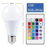 Dimmable Color Changing Smart Remote Control LED RGBW 5W 10W 15W Light Bulb - Avenila - Interior Lighting, Design & More