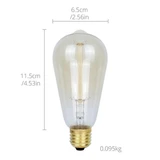 Edison Bulb Vintage Lamps Glühbirnen Retro-Lampe Industrielle Glühbirne E27 85-260V 40W - Avenila - Innenbeleuchtung, Design & mehr