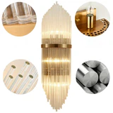 Golden Luxury Indoor Living Room Crystal Wall Lamp - Avenila - Innenbeleuchtung, Design und mehr