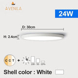 LED Dimmable Ceiling Light 12W 18W 24W 32W 220V With 3 Color Adjustable - Avenila - Interior Lighting, Design & More