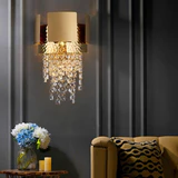 Moderne kristallvergoldete Schlafzimmer-Wandlampe - Avenila - Innenbeleuchtung, Design und mehr