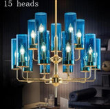 Modern Luxury Glass Chandelier 6-15 Heads - Avenila - Interior Lighting, Design & More