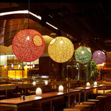 Multi-Colored LED Restaurant Pendant Ball Lights - Avenila - Interior Lighting, Design & More