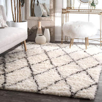 Nordic Shaggy Carpet Flauschiger Teppich - Avenila - Innenbeleuchtung, Design & mehr
