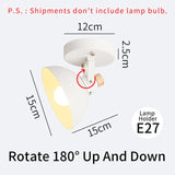 LED-Deckenleuchte Eisenholz Nordisch Moderne Deckenlampe für Wohnzimmer Schlafzimmer Dekorationseinrichtung Flurküche