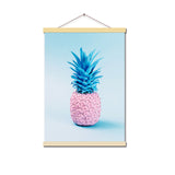 Leinwandmalerei Strandmalerei Strandschiff Schiff Seewand Kunst Nordische Poster und Drucke Ananas Heimdekoration Bilder für das Wohnzimmer