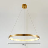 Ringförmiger Ring-Kronleuchter aus halbflüssigem Luxusgold - Avenila Luxury Selects - Avenila - Innenbeleuchtung, Design & mehr