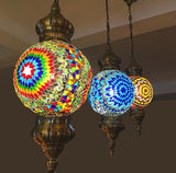 Turkish-Style Mosaic Stained Glass Pendant Light - Avenila - Interior Lighting, Design & More