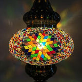 Turkish-Style Mosaic Stained Glass Pendant Light - Avenila - Interior Lighting, Design & More