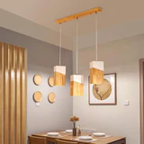 1pcs Woodly Modern Hanging Pendant Lights - Avenila - Iluminación Interior, Diseño y Más