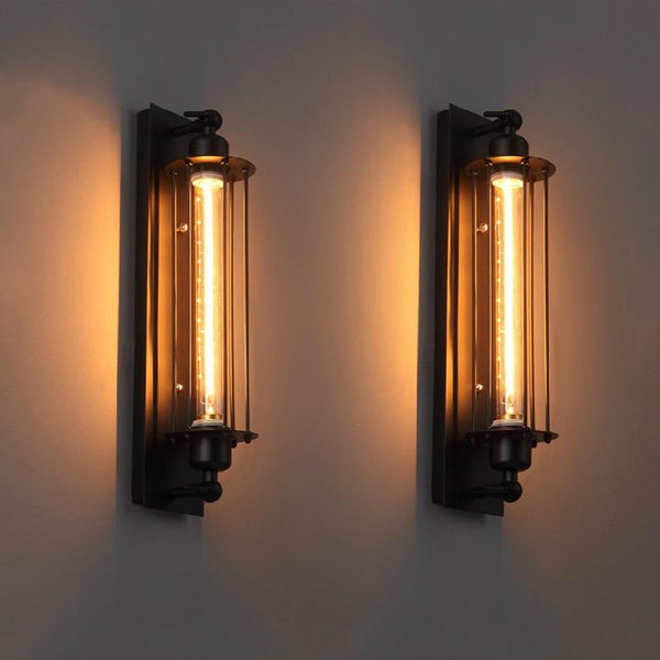 1x Industrial Long Wall Mounted Lights - Avenila - Iluminación Interior, Diseño y Más