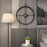 Reloj de pared silencioso de 55 cm. de tamaño, diseño moderno - Avenila - Iluminación interior, diseño y más