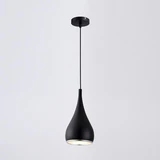 Luces colgantes LED minimalistas de negro, blanco y plata - Avenila - Iluminación interior, diseño y más