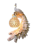 Lámpara de pared de lujo con LED de pavo real - Avenila - Iluminación interior, diseño y más