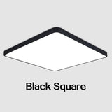 Lámpara de techo LED ultraplana negra y blanca - Avenila - Iluminación interior, diseño y más