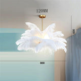 Lámpara de araña de lujo de varias plumas - Avenila - Iluminación interior, diseño y más