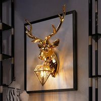 Lámpara de pared LED retro de ciervo americano - Avenila - Iluminación interior, diseño y más