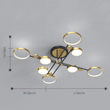 Modern Minimalist Living Room Lamp Light Luxury Art Nordic Restaurant Chandelier - Avenila - Interior Lighting, Design & More