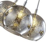 Modern Smoke Gray Glass Hanging Balls Chandelier Lighting - Avenila - Interior Lighting, Design & More