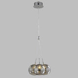 Modern Smoke Gray Glass Hanging Balls Chandelier Lighting - Avenila - Interior Lighting, Design & More