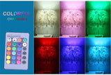 Lámpara de mesa de noche de plumas regulables multicolores - Avenila Selects - Avenila - Iluminación Interior, Diseño y Más