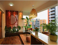 Caracol Marino Bambú 9.8" a 13" de ancho Lámpara Colgante LED Sombra - Avenila - Iluminación Interior, Diseño y Más