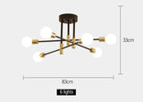 Lámpara de luz Sputnik Retro 4/6/8 - Avenila - Iluminación interior, diseño y más