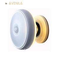 Luz Sensor de Movimiento de Lluvia Estelar Luz LED Magnética Recargable con Rotación de 360 Grados Luz Nocturna de Pared para Escaleras Cocina Inodoro - Avenila - Iluminación Interior, Diseño y Más