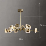 Stereos - Modern Copper Chandelier - Avenila - Interior Lighting, Design & More