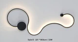 Lámpara de pared de níquel cepillado de 14 1/4" a 19 3/4" de ancho, montada en la superficie - Avenila - Iluminación Interior, Diseño y Más