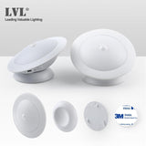 OVNI Sensor de Movimiento LED Luz Nocturna Recargable de Seguridad Giratoria de 360 grados Lámpara de pared para el dormitorio Escalera Gabinete Inodoro - Avenila - Iluminación Interior, Diseño y Más