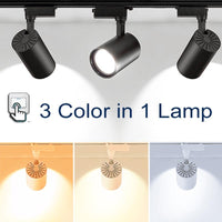 3-in-1 LED 40W Track Light - 1x Piece - Avenila - Eclairage intérieur, design et plus