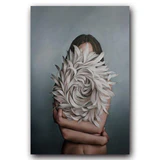 Abstract Flower Avatar Girl Canvas Painting Wall Painting Print Poster Wall Art Bedroom Living Room Modern Home Decoration - Avenila - Interior Lighting, Design & More