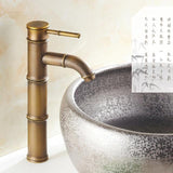 Avenila Antique Bamboo Shaped Modern Brass Hot & Cold Faucet - Avenila - Interior Lighting, Design & More