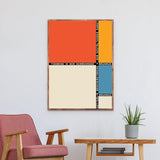 Avenila Bauhaus Abstract Art Prints Minimalist Poster Fuhrend In Der Herrenmode Art Canvas Painting Picture Home Wall Art Decor - Avenila - Interior Lighting, Design & More