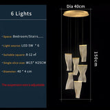 Avenila Luxury Acrylic Stainless Steel LED Hanging Pendant Chandelier - Avenila - Interior Lighting, Design & More