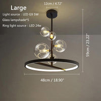 Avenila Luxury Modern Glass Bubble Pendant Light - Avenila - Interior Lighting, Design & More