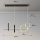 Avenila Modern Minimalist Pendant Circle Ring Chandelier - Avenila - Interior Lighting, Design & More