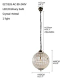 Avenila Retro Vintage Royal Empire Ball Style LED Crystal Modern Landelier Lamp - Avenila - Éclairage intérieur, design et plus
