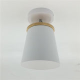 Plafonnier E27 en fer rond créatif Lampe de plafond nordique moderne à LED Macaron - Avenila - Éclairage intérieur, design et plus