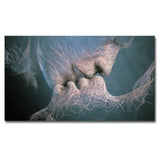 Human Nerve Endings Abstract Kiss of Fate Unframed - Avenila - Interior Lighting, Design & More