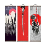 Affiche et estampes japonaises Ukiyoe Décoration de la maison Parchemin de bois suspendu - Avenila - Éclairage intérieur, design et plus