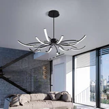 Lustre moderne à leds noir/blanc mat tournant à 180°-360° - Avenila Selects - Avenila - Éclairage intérieur, design et plus