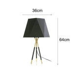 Modern LED Tripod Stand Floor Lamp with Lampshade - Avenila - Interior Lighting, Design & More